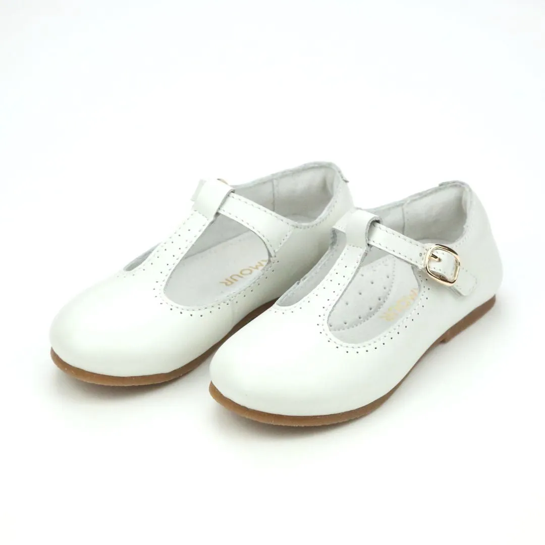 Eleanor T-Strap Flat - F-582
