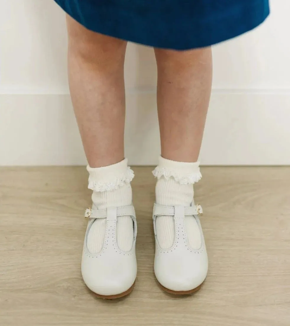 Eleanor T-Strap Flat - F-582
