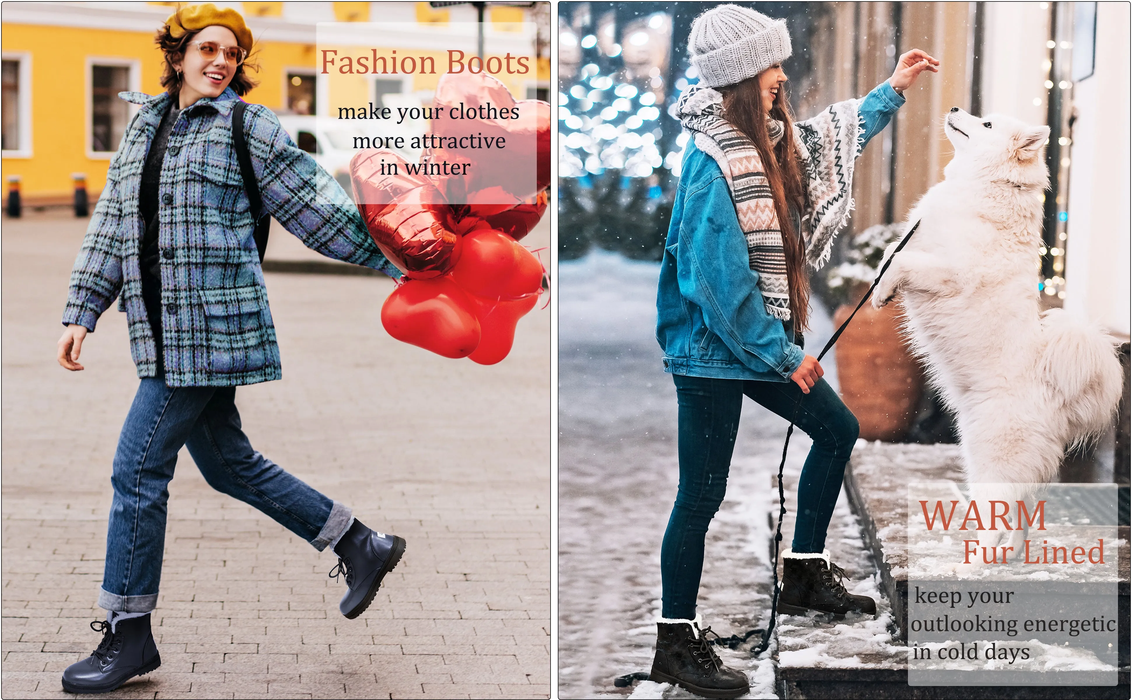 HARENC™Heel With Snow Boots For Women