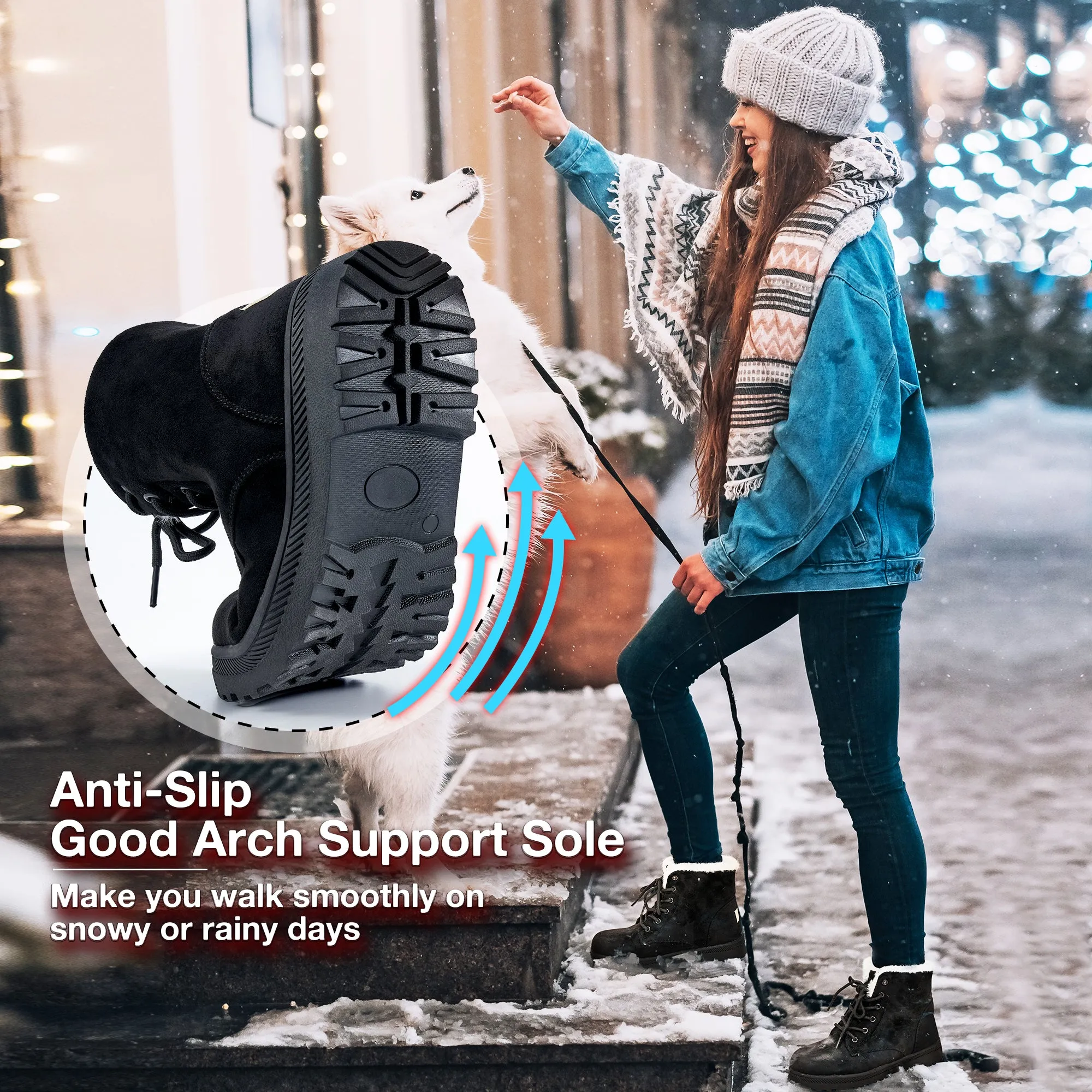 HARENC™Heel With Snow Boots For Women