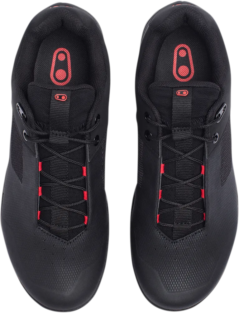 Mallet Lace Shoes - Black/Red - US 10.5