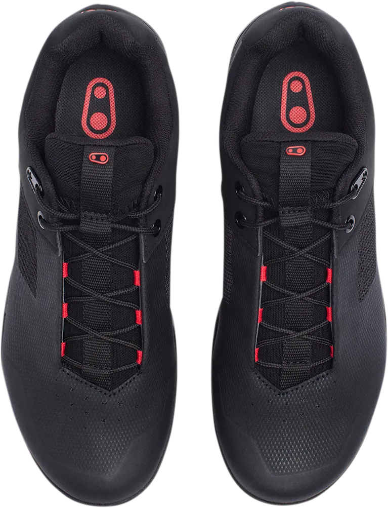 Mallet Lace Shoes - Black/Red - US 7.5