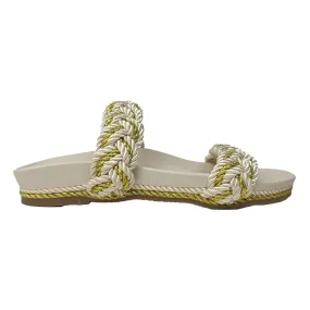 Michelle Braided Sandal In Gold