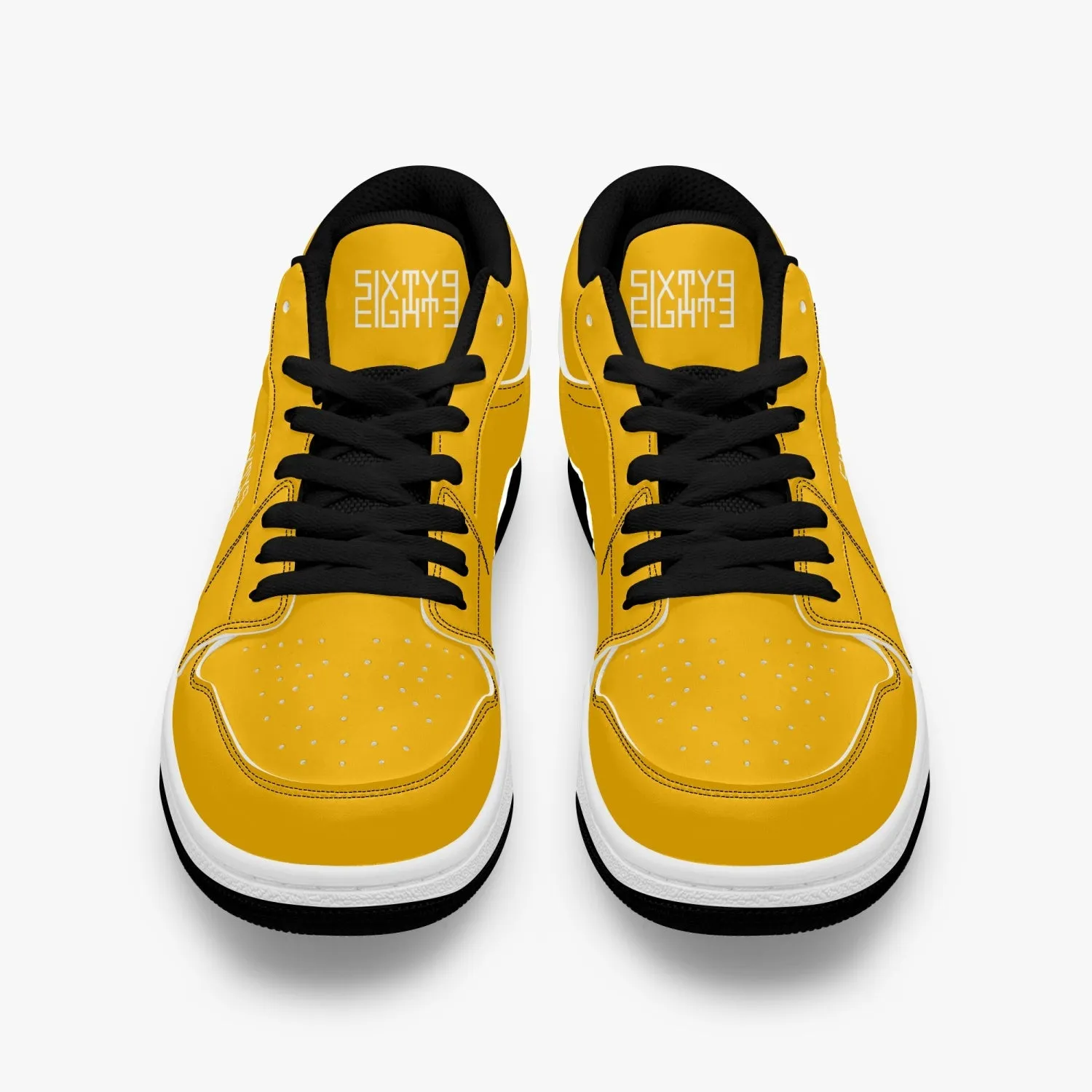 Sixty Eight 93 Logo White Orange SENTLT1 Shoes