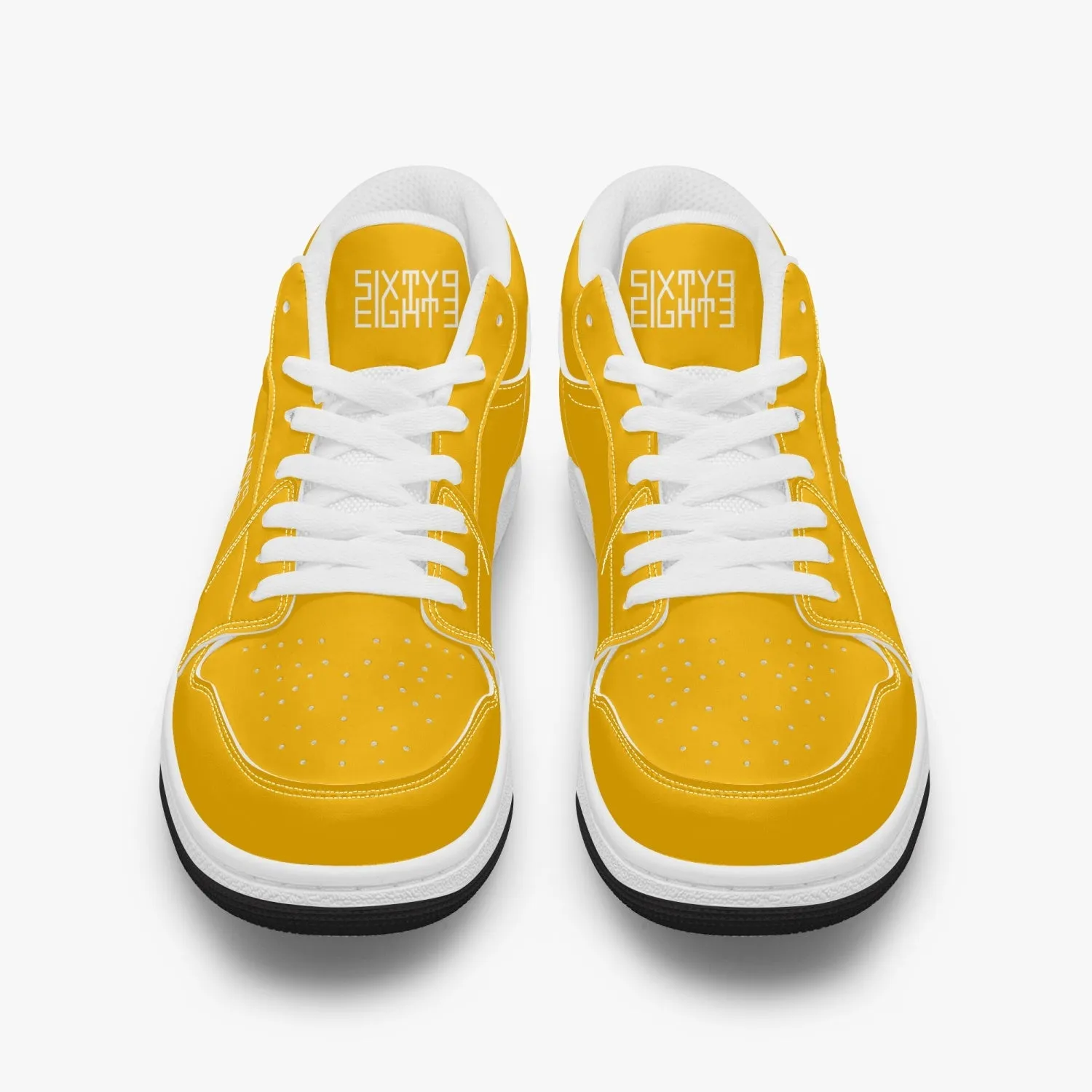 Sixty Eight 93 Logo White Orange SENTLT1 Shoes