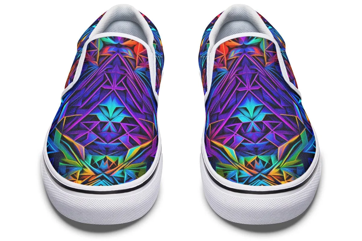 Symmetry Patches Slip on Shoes