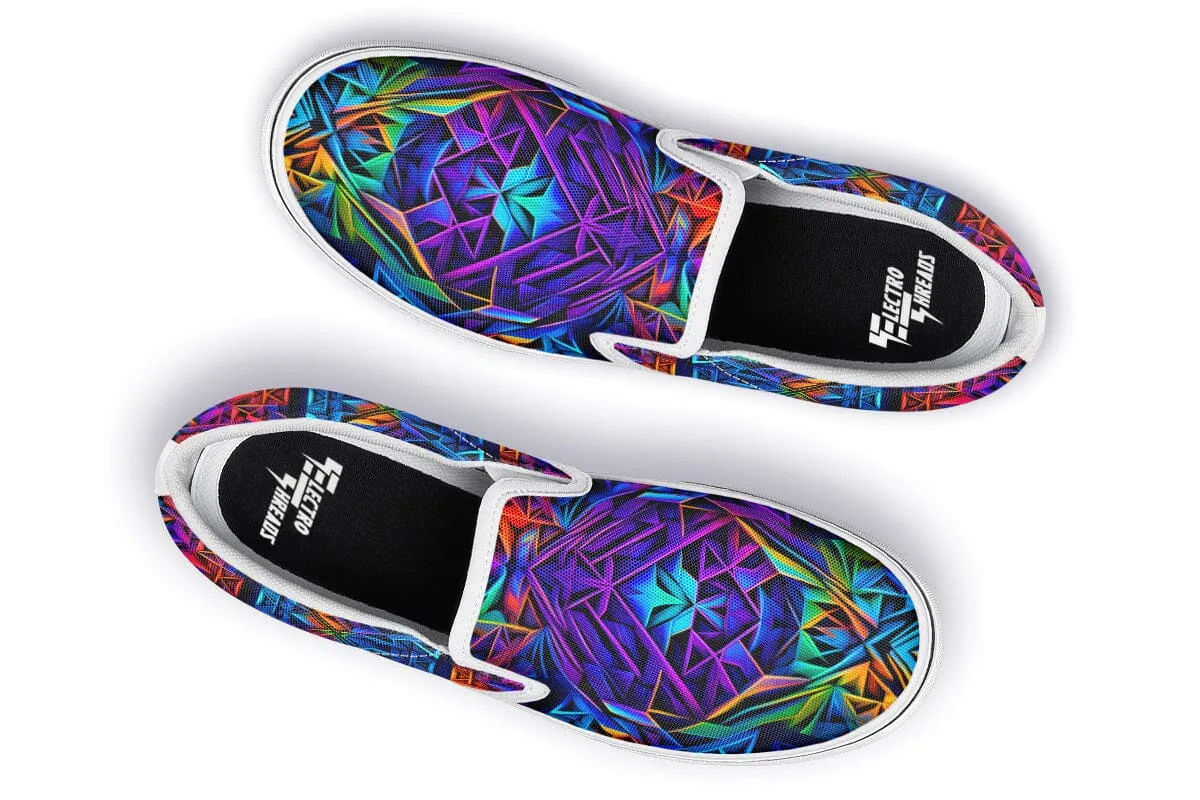 Symmetry Patches Slip on Shoes