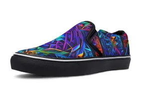 Symmetry Patches Slip on Shoes