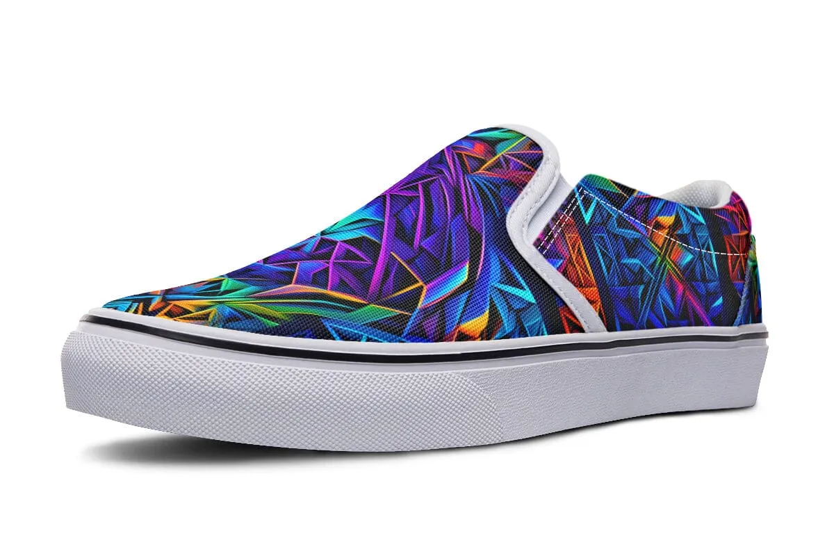 Symmetry Patches Slip on Shoes