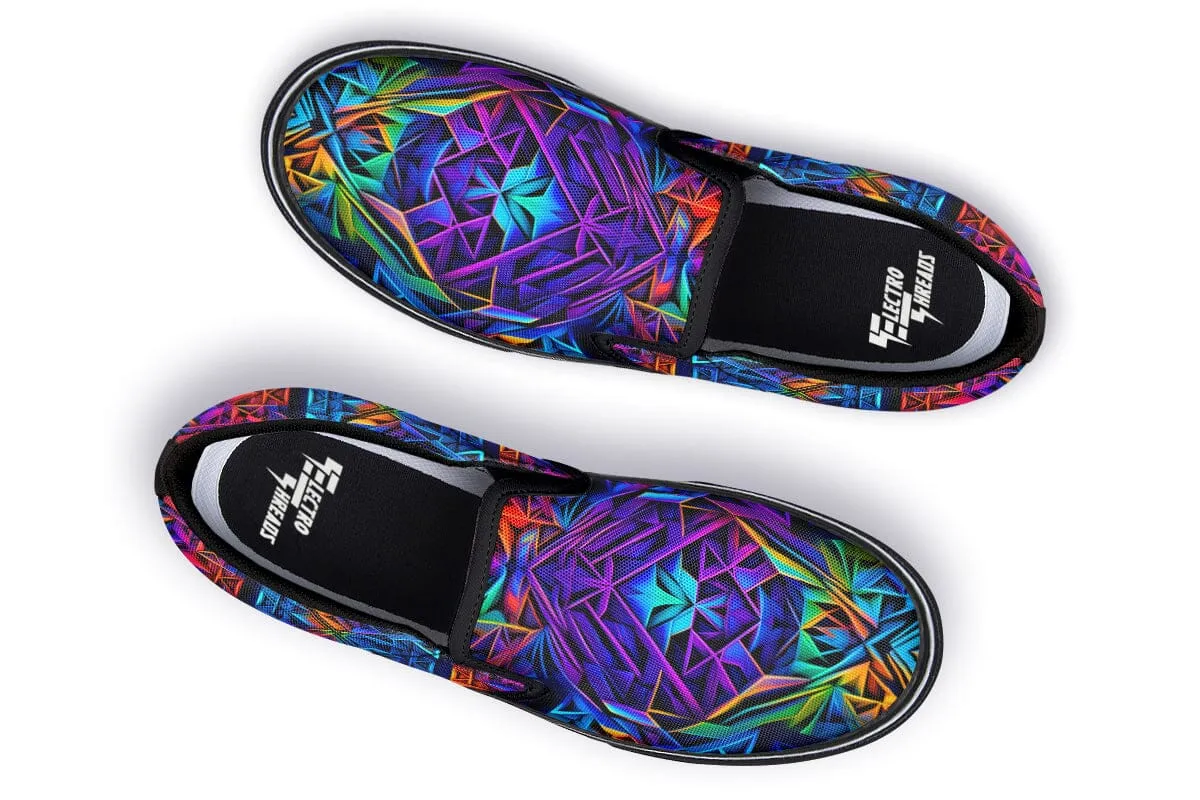 Symmetry Patches Slip on Shoes