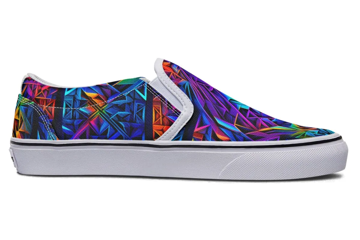 Symmetry Patches Slip on Shoes