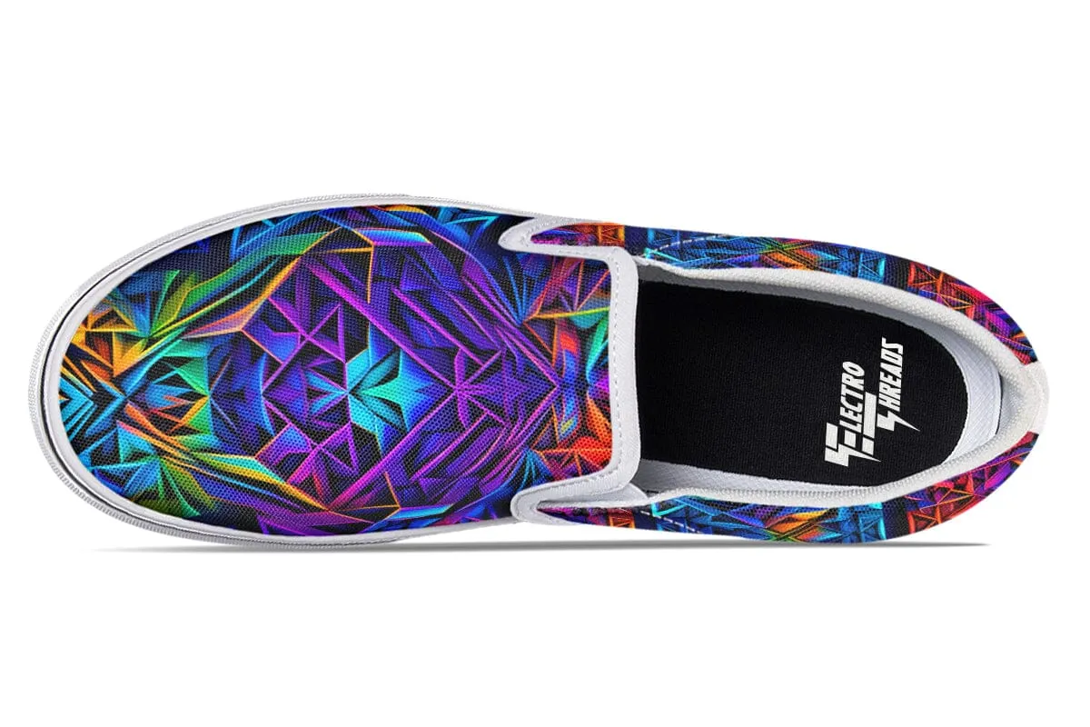 Symmetry Patches Slip on Shoes