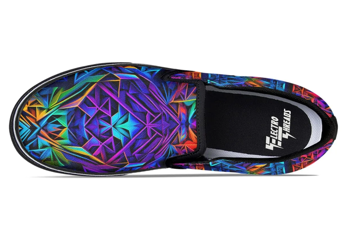 Symmetry Patches Slip on Shoes