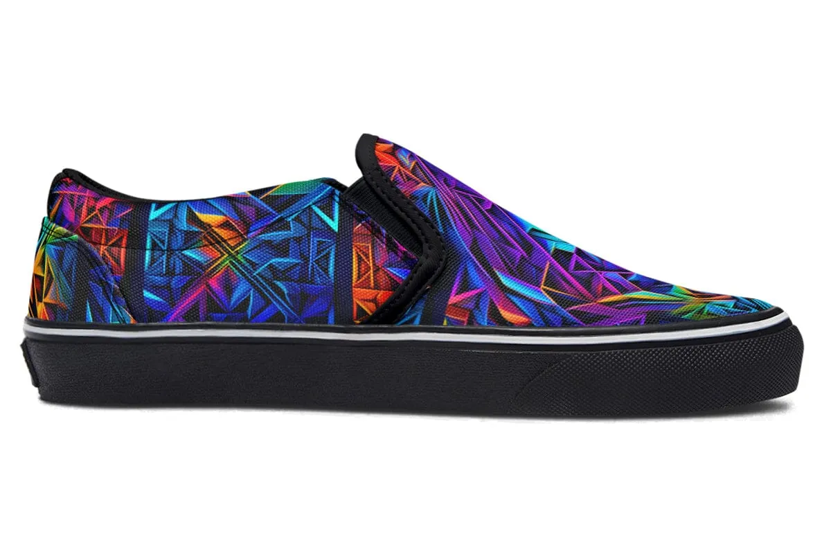 Symmetry Patches Slip on Shoes