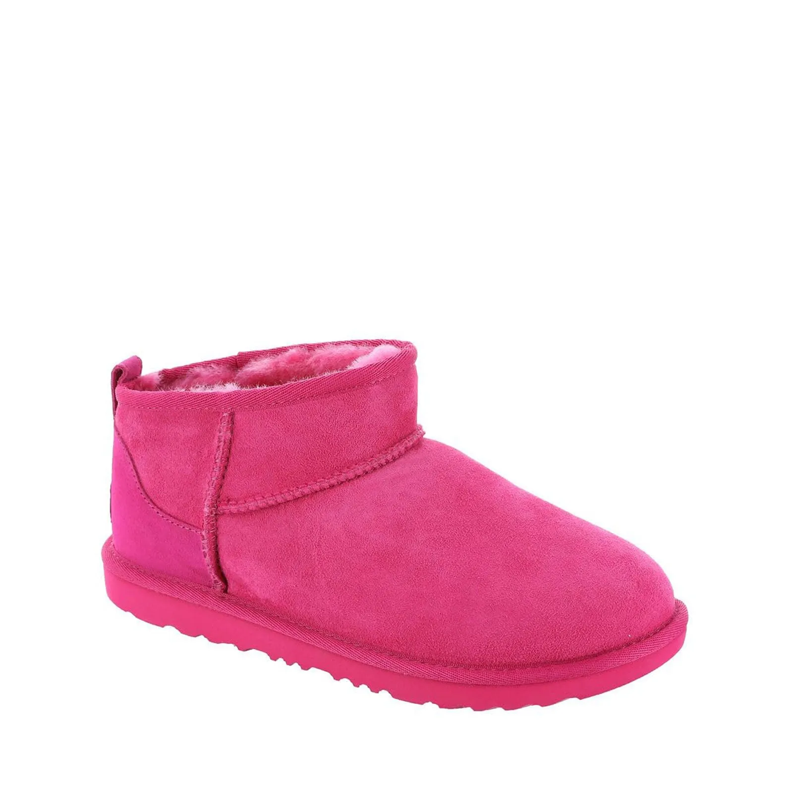 UGG Unisex-Child Classic Ultra Mini Boot, Berry Little Kid