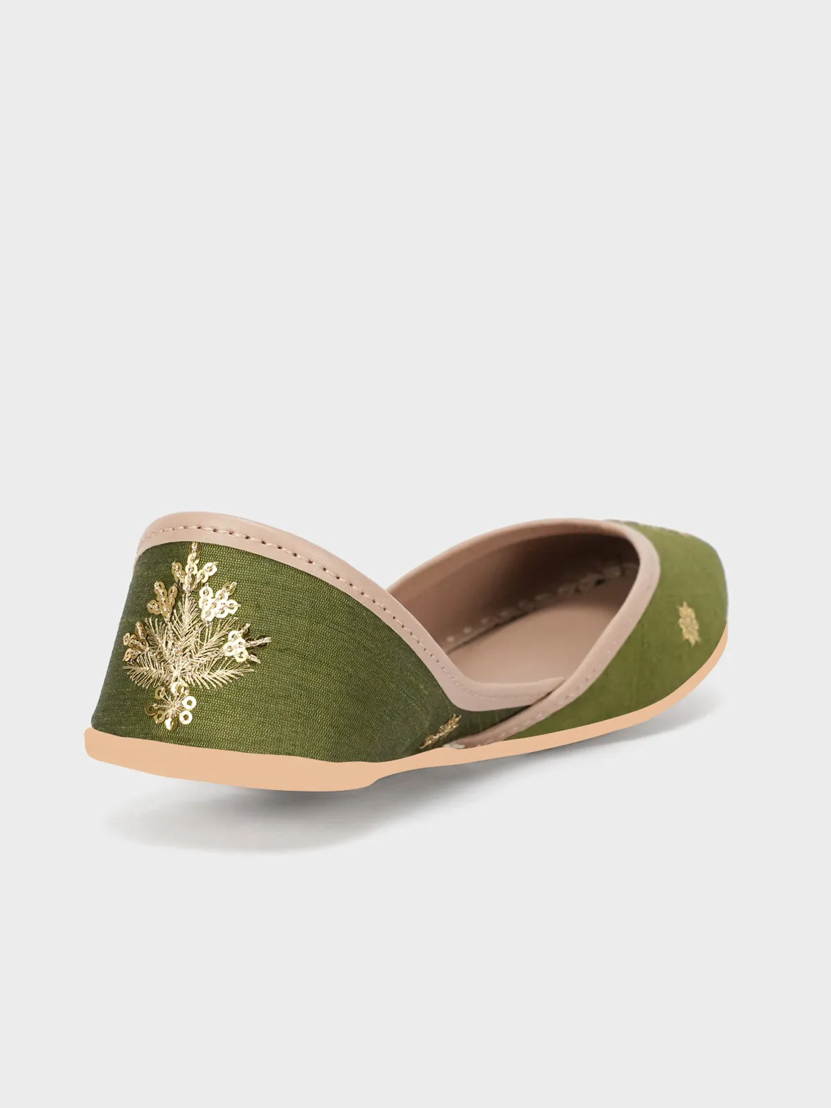 Womens" ANEVAY"Leather Khussa