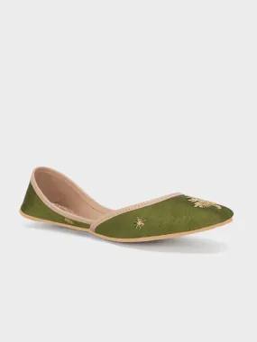 Womens" ANEVAY"Leather Khussa